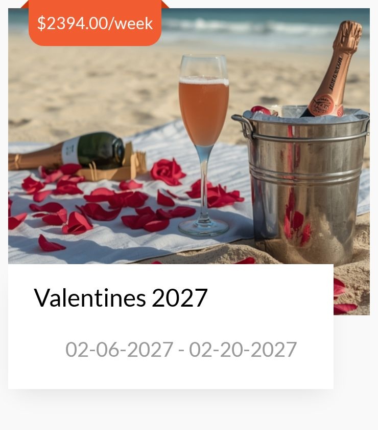 Valentines 02-06-2027 - 02-20-2027