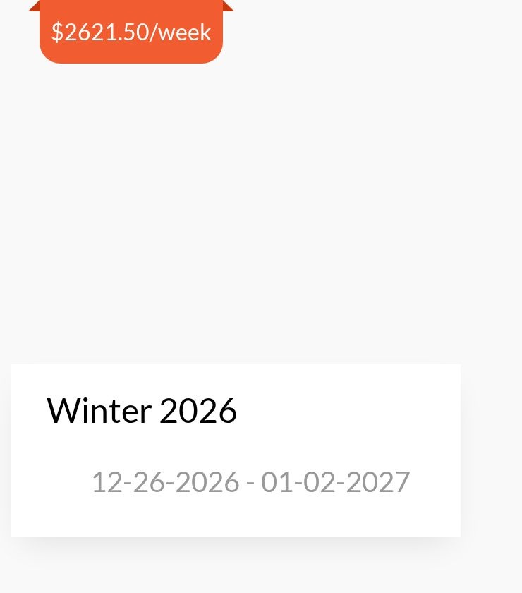 Winter 12-26-2026 - 01-02-2027
